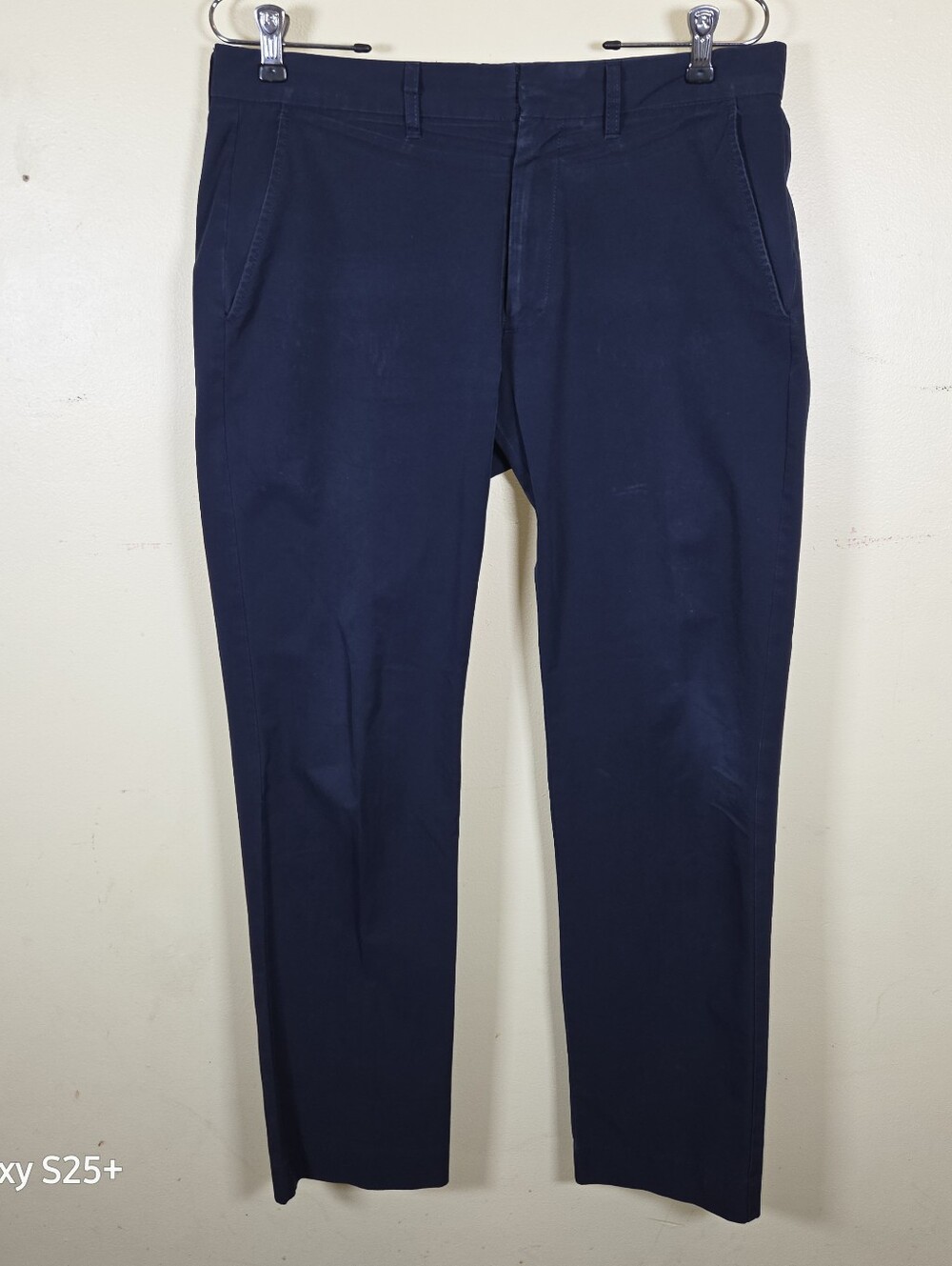 J.Crew Thompson Flex Tapered Men Pants W31 L30 Blue Comfortable & Stylish
